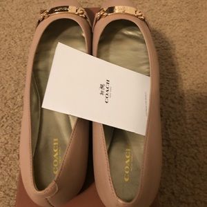 Coach flat shoes